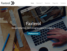 Tablet Screenshot of faxterol.com